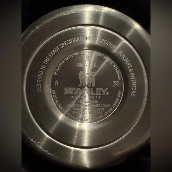 Stanley white multicolor ice flow 40oz basic tumbler - Picture 8 of 9